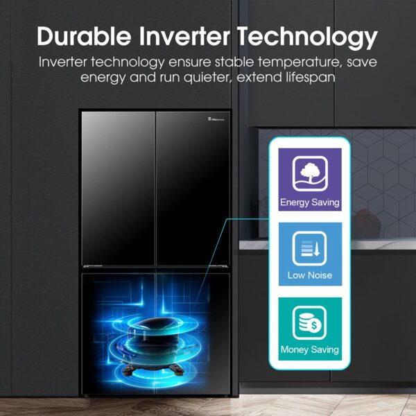 Hisense 670 L Inverter French Door Frost-Free Multi-Door Refrigerator