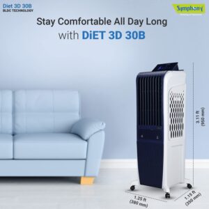 Symphony Diet 3D 30B Evaporative Air Cooler For Home