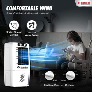 Candes 12L Portable Mini Air Cooler for Home