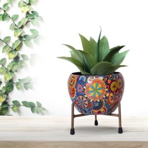 CINAGRO Metal Flower Vase Planter Pot