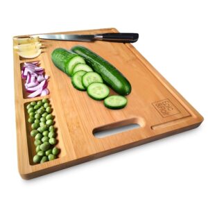 EPIC & FLAIR Extra Large Bamboo Cutting Board