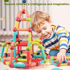 FUNVERSE® Magnetic Building Sticks Blocks Kids Toys