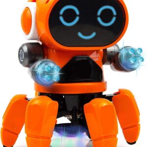 Galaxy Hi-Tech® Pioneer Bot Robot Colorful Lights and Music