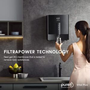 HUL Pureit Vital Plus Mineral RO+UV+MP 6 Stage, 7L Wall mount Water Purifier