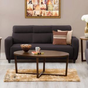 Home Centre Emily Fabric 3 Seater Polyester Sofa