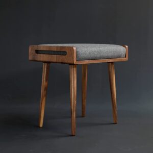 OGNIJA Wooden Stool for Home