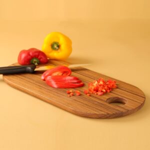 Utopia Choice Wooden Chopping Board | Vegetable Cutting Board for Kitchen