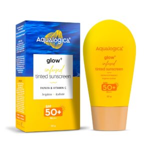 Aqualogica Glow+ Infused Tinted Sunscreen
