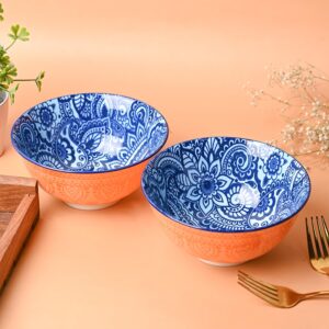 Floral Bowl Set of 2