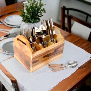 KESHA SPREE Wooden Fork and Knife Stand