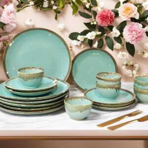 PRAAHI LIFESTYLE Ceramic Handmade Dinner Set