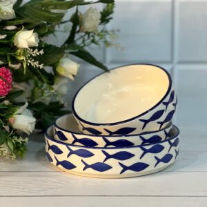 Praahi Lifestyle Premium Ceramic Salad Bowl