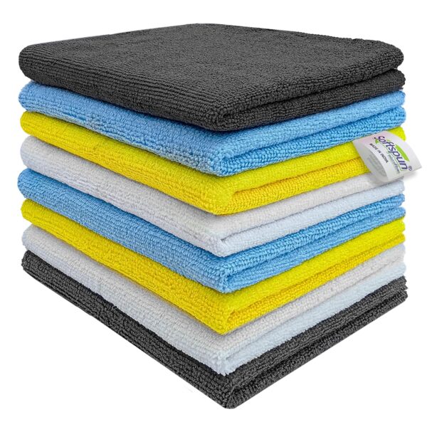 SOFTSPUN Microfiber Basic Cleaning Cloths