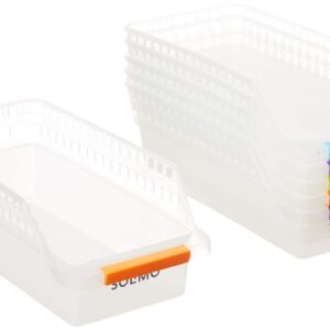 Amazon Brand - Solimo Plastic Fridge Storage Organizer Racks