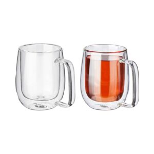 Solimo Borosilicate Glass Double Wall Tea Cup