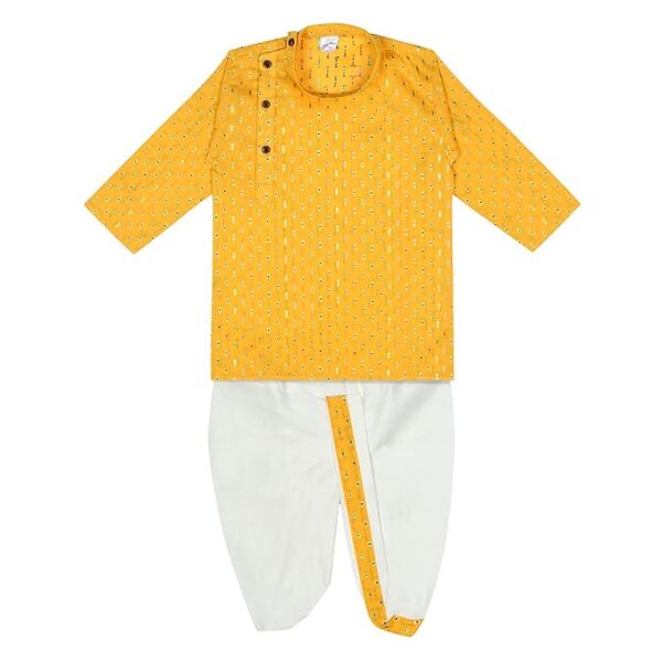 superminis Boy's Cotton Kurta with Dhoti